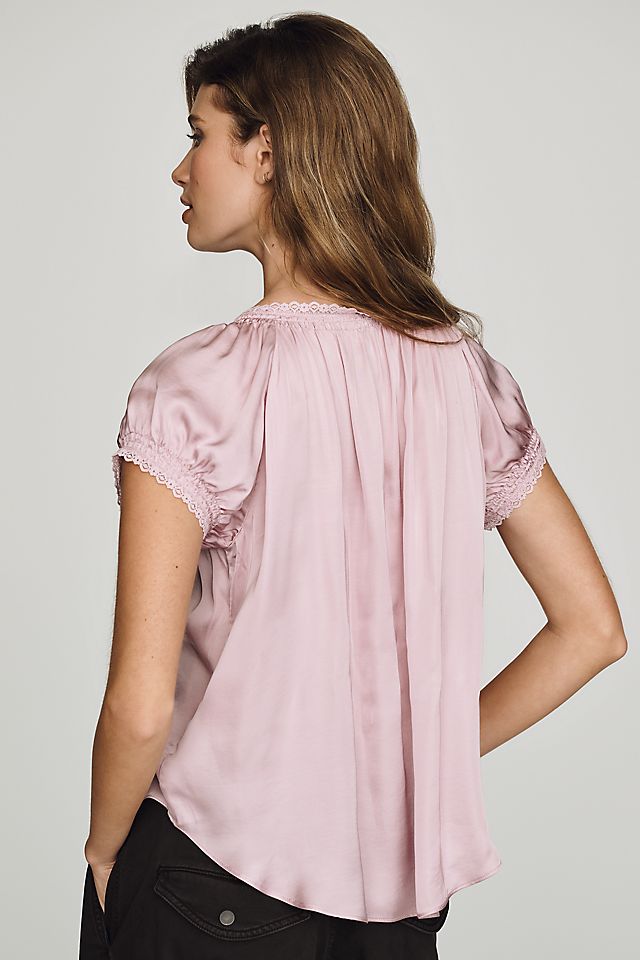 By Anthropologie Amber Silken Women's Top