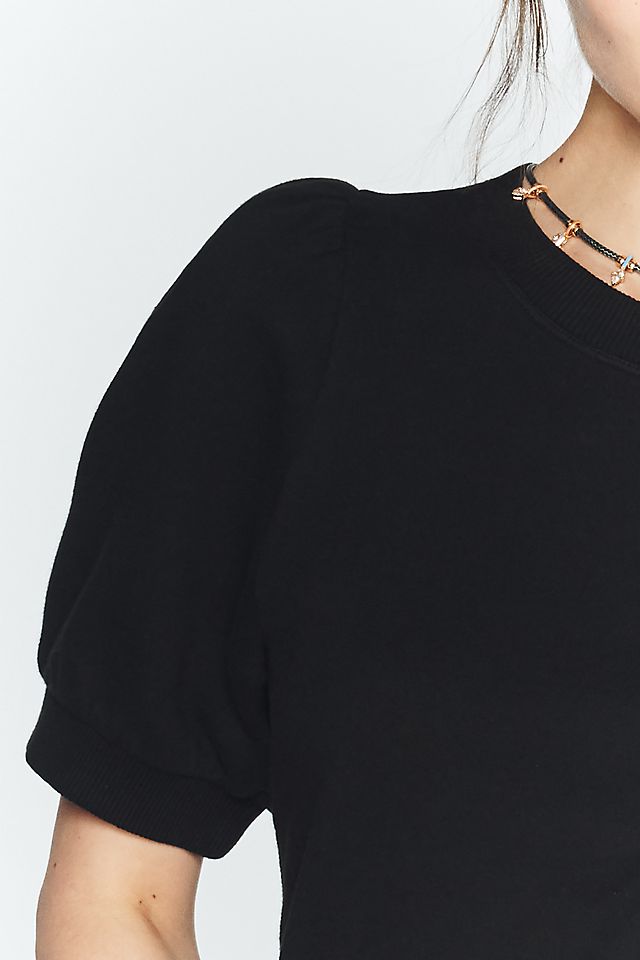 Maeve Puff-Sleeve Sweatshirt Women's Tee