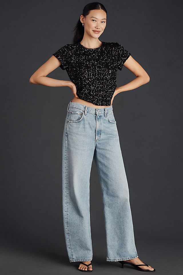 Maeve Sequin Women's Tee
