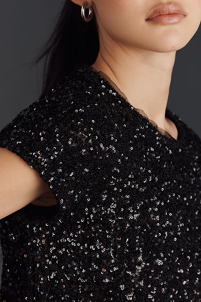 Maeve Sequin Women's Tee