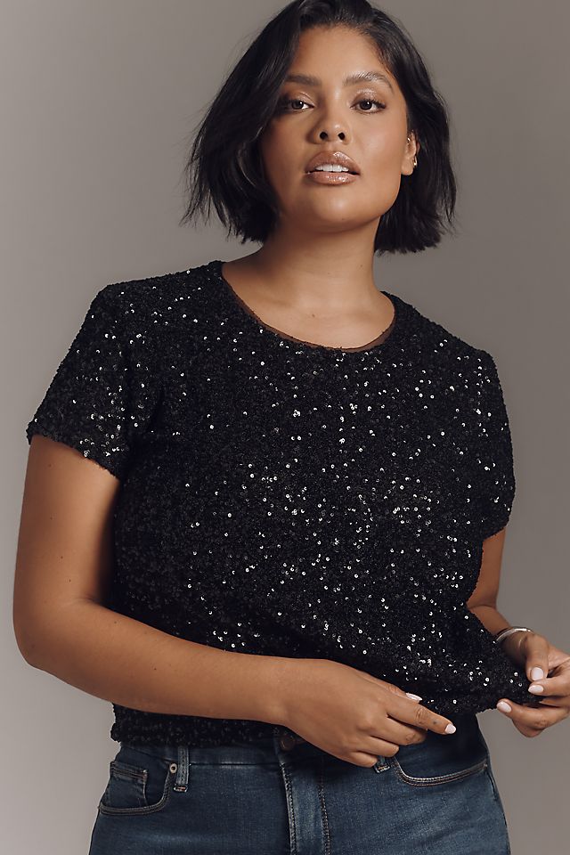Maeve Sequin Women's Tee