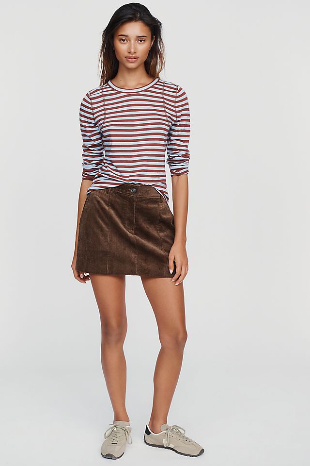 Pilcro Teddy Cotton Modal Women's Tissue Tee