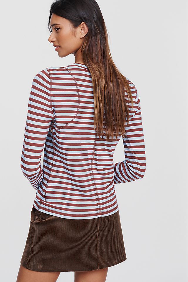 Pilcro Teddy Cotton Modal Women's Tissue Tee