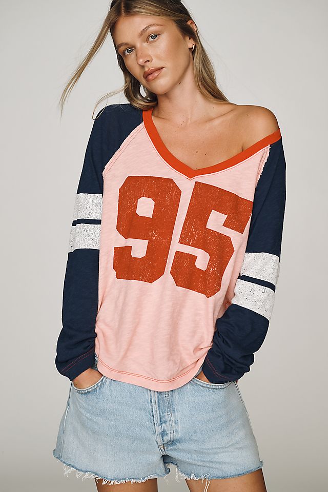 Pilcro Long-Sleeve Varsity Women's Shirt