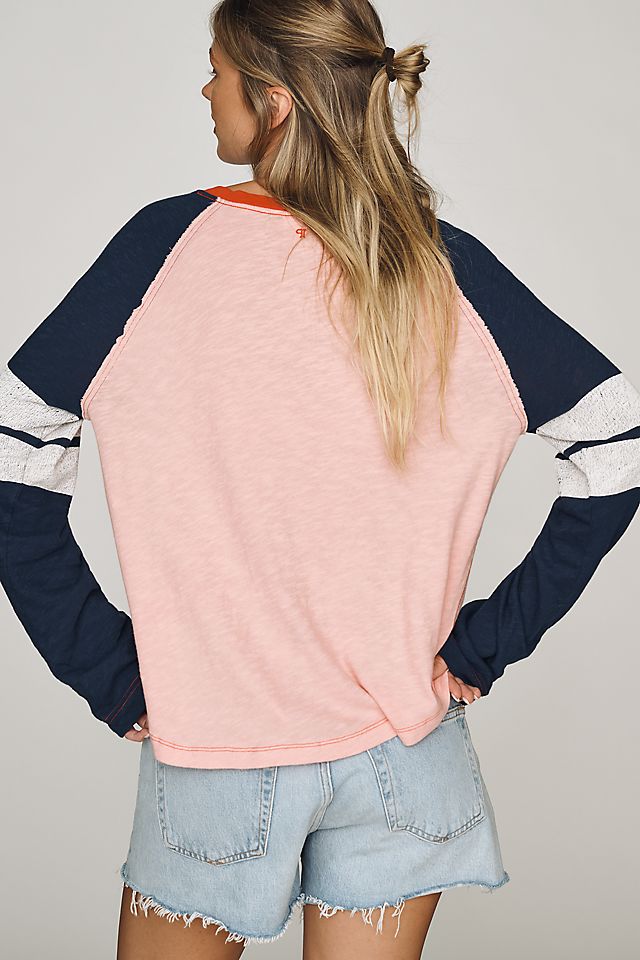 Pilcro Long-Sleeve Varsity Women's Shirt