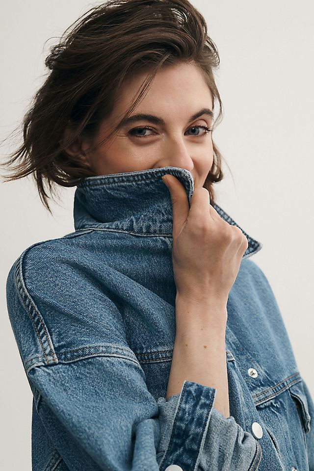 Pilcro Weston Denim Boyfriend Women's Jacket