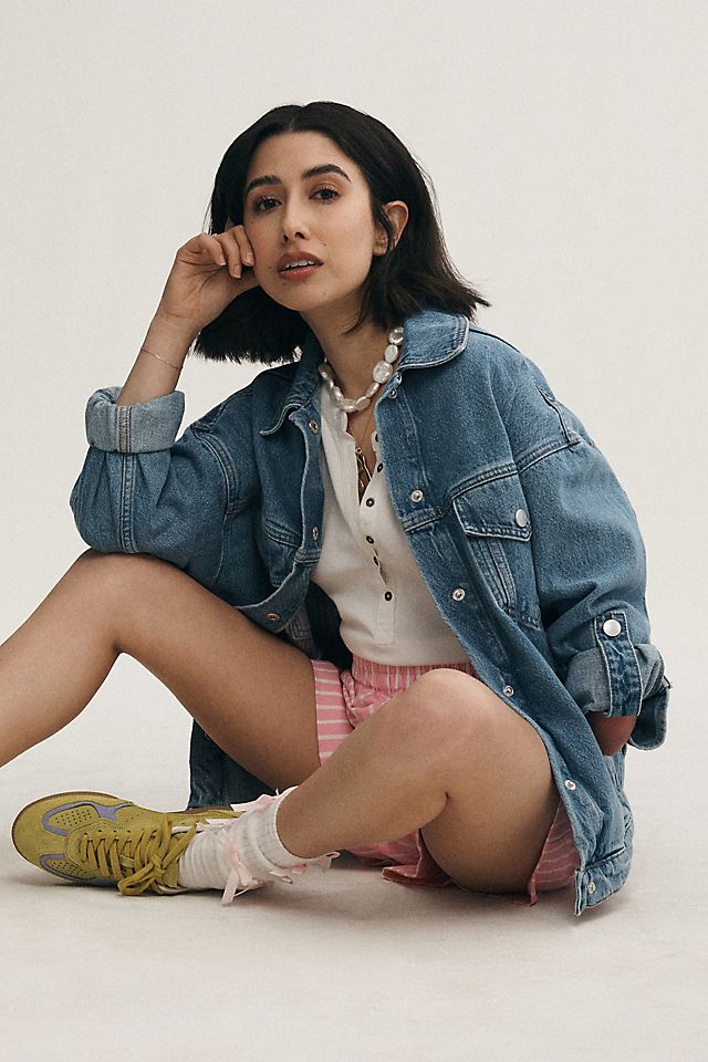 Pilcro Weston Denim Boyfriend Women's Jacket