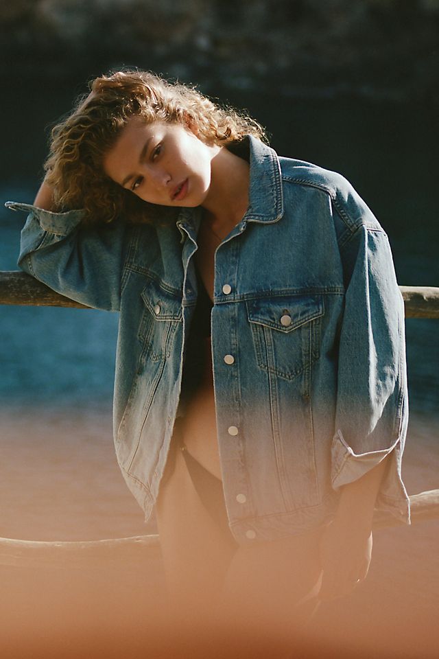 Pilcro Weston Denim Boyfriend Women's Jacket