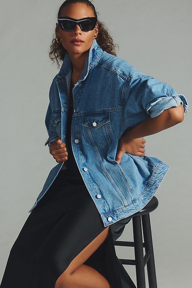 Pilcro Weston Denim Boyfriend Women's Jacket