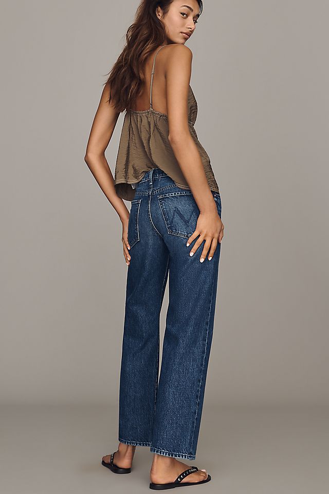 MOTHER The Rambler Mid-Rise Straight-Leg Women's Jeans