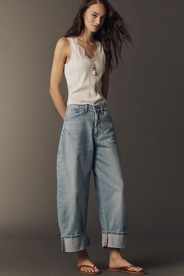 Pilcro Kayden High-Rise Carpenter Barrel Women's Jeans