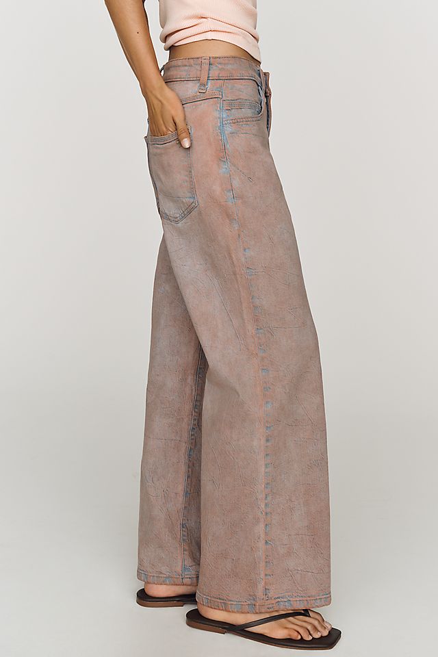 Pilcro Esme Mid-Rise Wide-Leg Women's Jeans