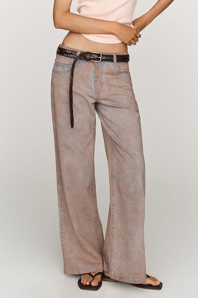 Pilcro Esme Mid-Rise Wide-Leg Women's Jeans