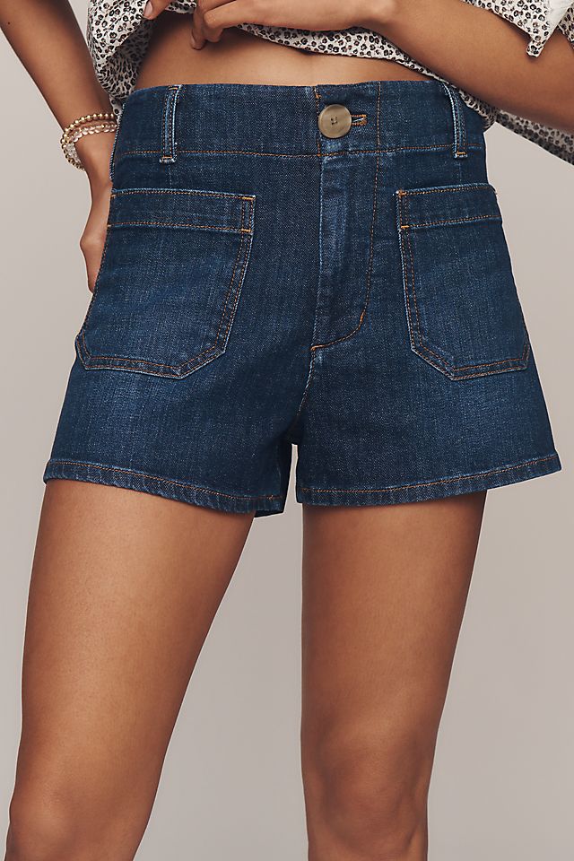 Maeve Colette Denim High-Rise Women's Shorts
